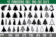 Christmas Trees SVG Cut File Bundle, an Illustration by OldMarket Designs (Thumbnail 1 of 6)