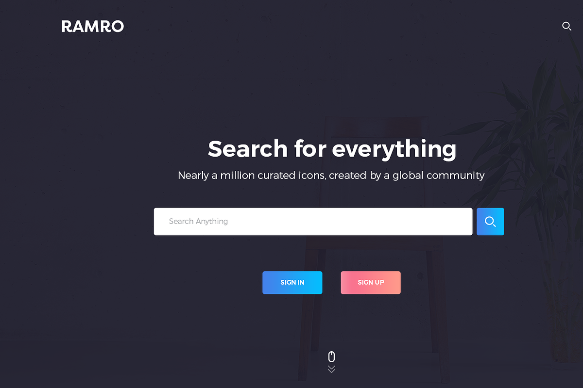 Ramro Web UI Kit - Header, an UI Kit Template by Danfe Designs (Photo 10 of 11)