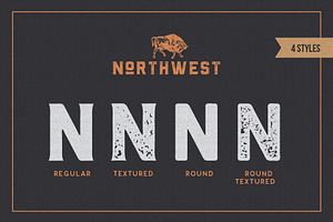 The Northwest - Vintage Type Family