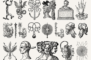 Vintage Occult Illustration Pack