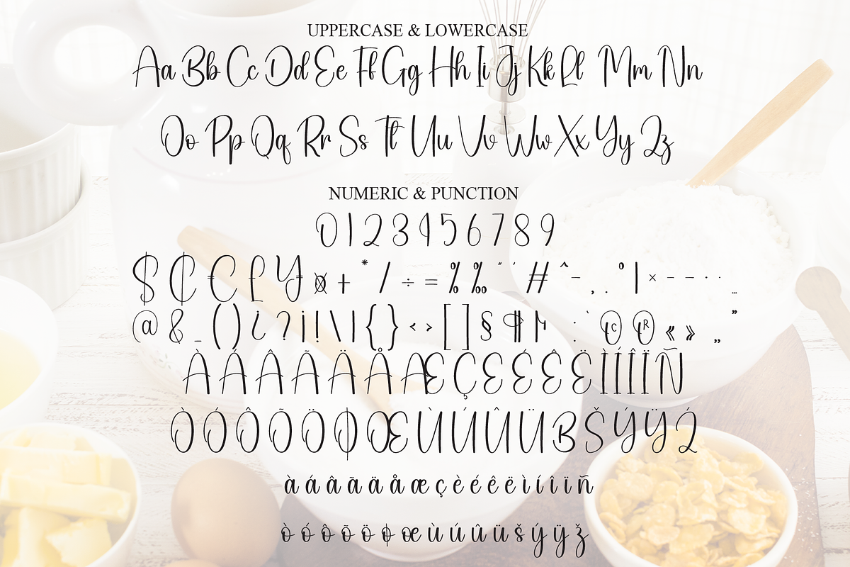 Butter | Script Font, a Handwritten Font by Scratchones (Photo 7 of 9)