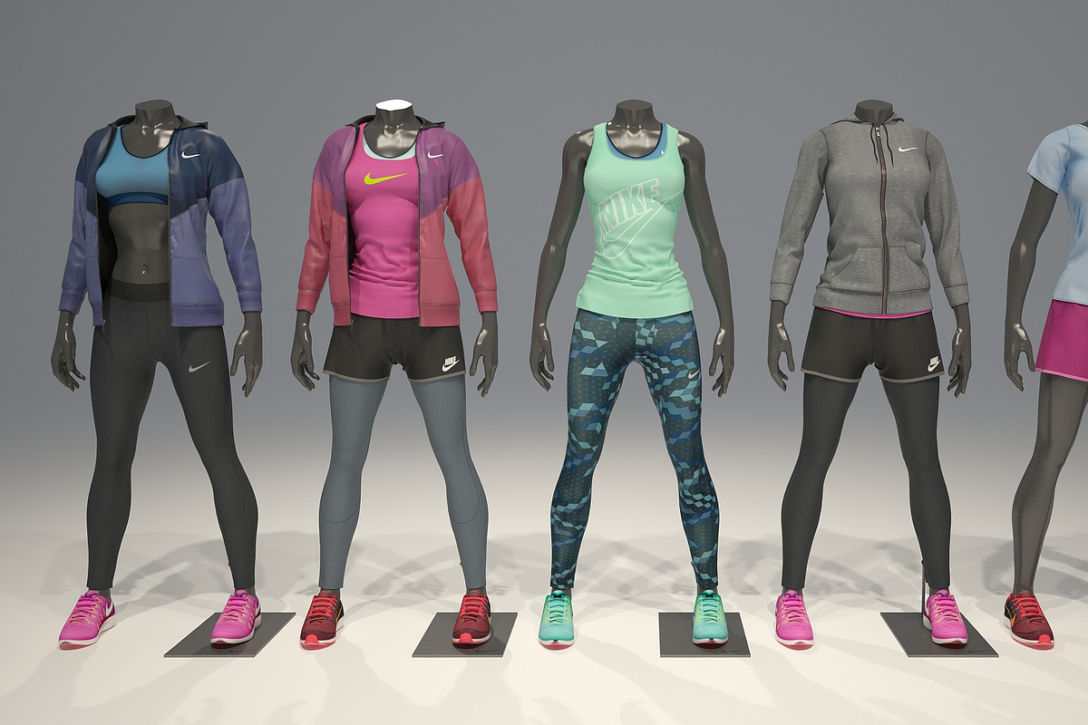Female mannequin pack 1, a Characters & Person 3D Model by mrGarret (Photo 12 of 22)