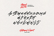 Stayard and Rob - Streetwear Display, a Script Font by Black Junst (Thumbnail 9 of 9)