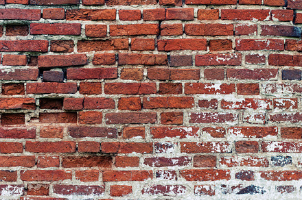 Red Brick Wall Background