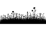 Wildflower Meadow Silhouette, an Object Graphic by Creativeshirt (Thumbnail 2 of 20)