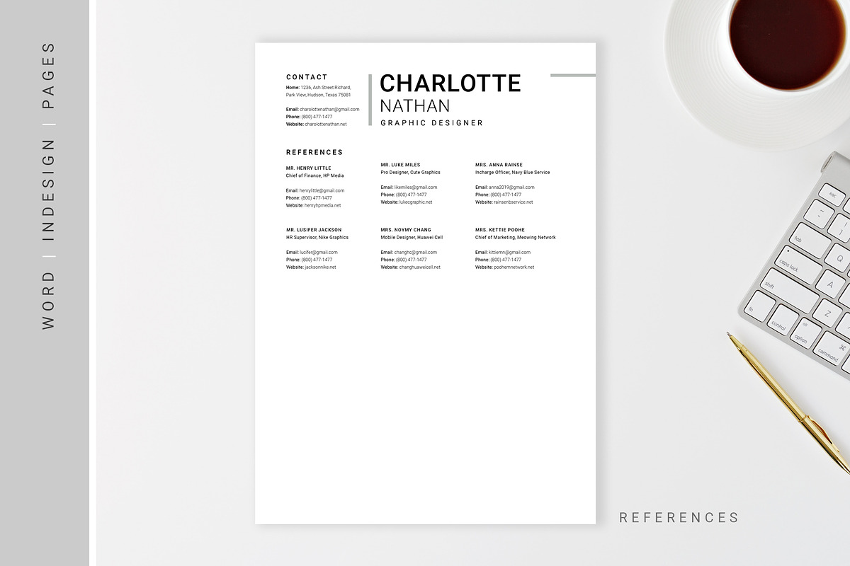 PRO RESUME / CV & COVER LETTER, a Resume Template by Typography Prime (Photo 5 of 5)