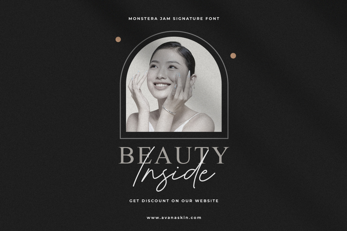 Monstera Jam Modern Signature Font, a Handwritten Font by Heinzel Std (Photo 15 of 19)