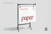 Minimalist Signage Mockup Vol.2, an Advertising Mockup by DOBE Studio (Thumbnail 2 of 6)