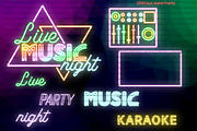 Neon Music Instrument PNG Clipart, an Education Illustration by Lenninator Digital (Thumbnail 5 of 5)