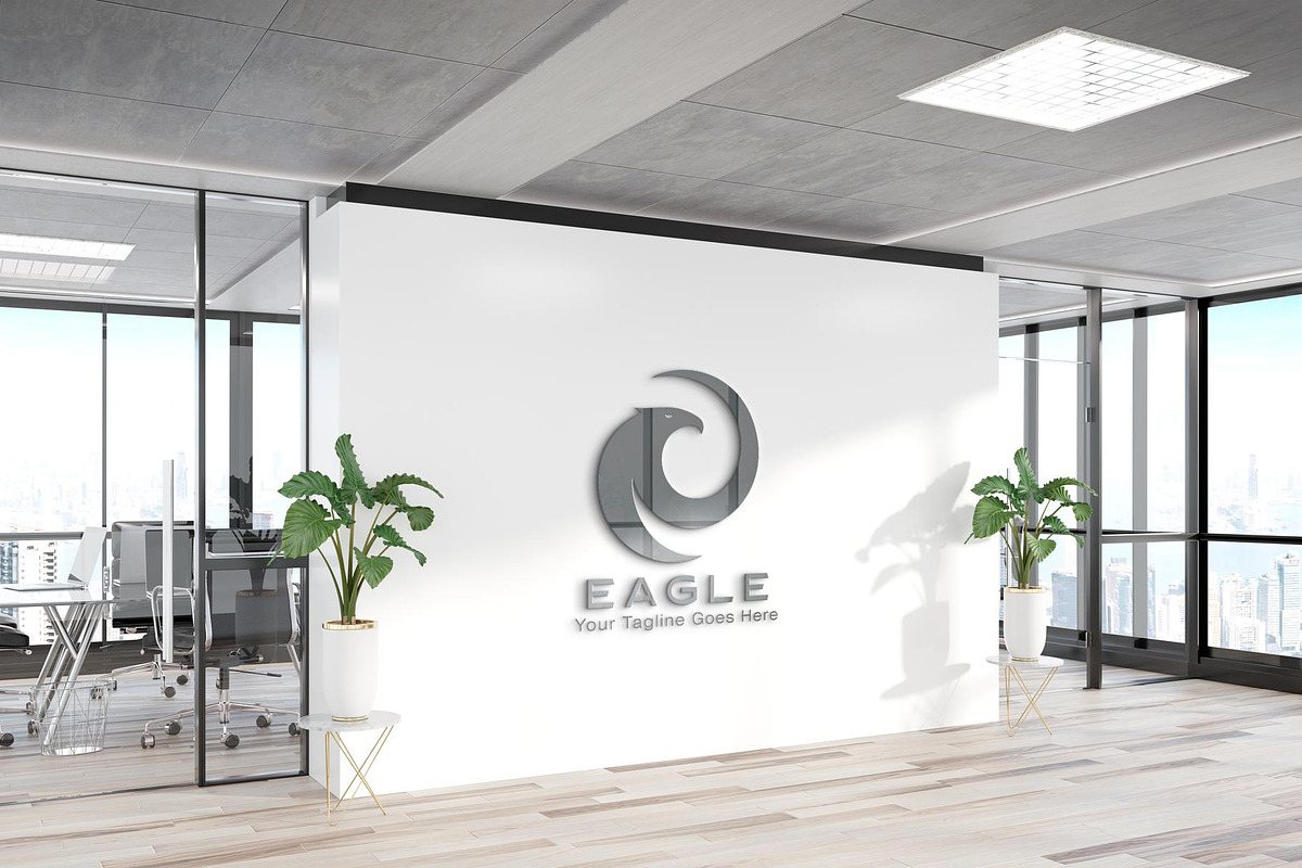 Minimal Eagle Logo Design, a Branding & Logo Template by YUDesignStore (Photo 4 of 10)