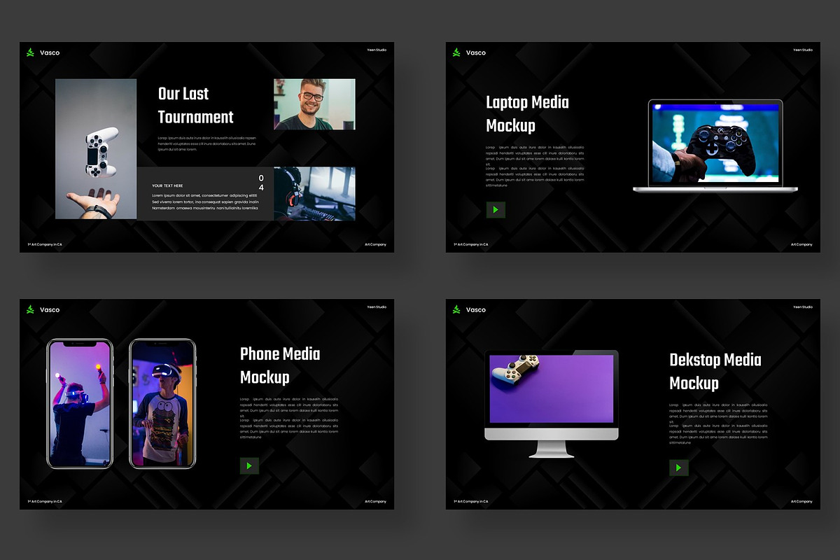 Vasco - Esport Gaming Keynote, a Presentation Template by BumbleGraph Studio (Photo 5 of 10)