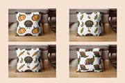 Thanksgiving Day Patterns Clipart, a Seasonal Illustration by Elatedowl (Thumbnail 15 of 16)