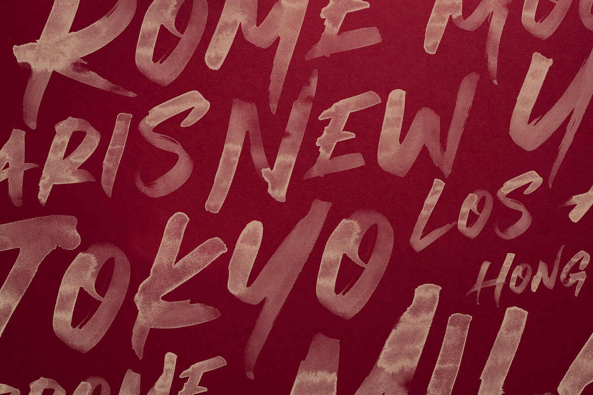Take Charge - OpenType SVG Font preview 3
