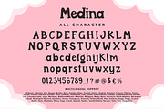 Medina, a Handwritten Font by HATFSTUDIO (Thumbnail 7 of 8)