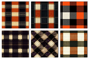 Halloween Plaid Seamless Pattern, a Pattern Graphic by Dream Creation (Thumbnail 6 of 7)