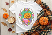 Halloween Cute Spooky Bundle Png Svg, an Object Graphic by HeyLenaArts (Thumbnail 8 of 11)