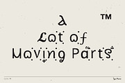 Cutie TM – Fancy Internet Font, a Sans Serif Font by Type Mania (Thumbnail 8 of 10)