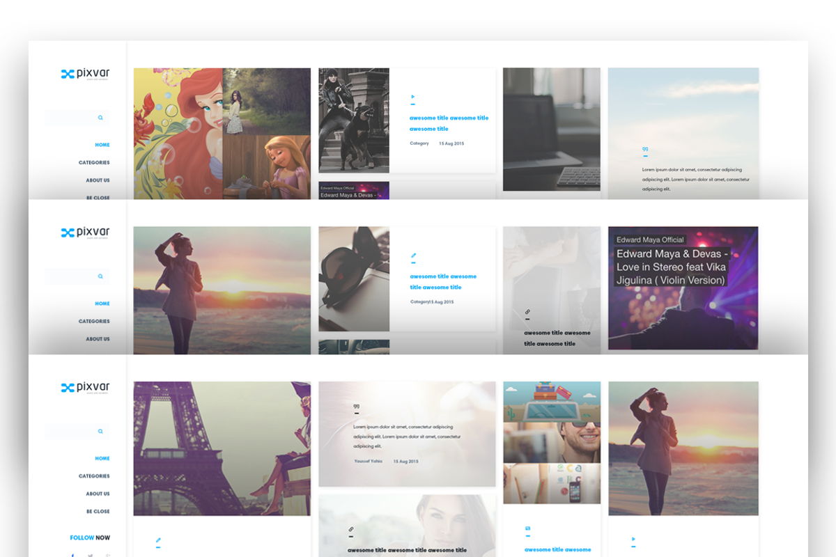 xIAM - a Personal Template, a Websites & App Template by Pixvar Studio (Photo 3 of 3)