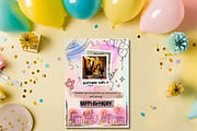 Cute & Quirky Birthday Card Template, a Card Template by WynterLife Studio (Thumbnail 4 of 4)