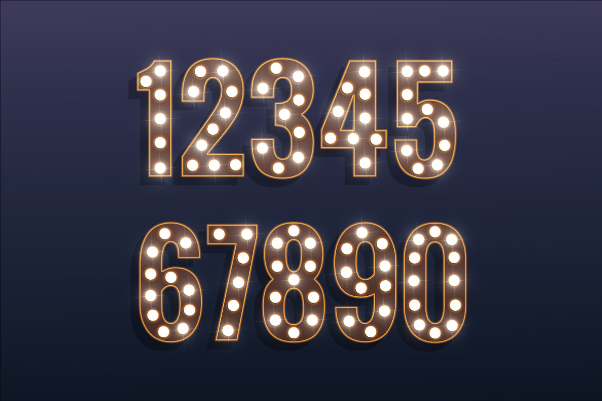 Lights On! Vector and PNG alphabet, a Graphic by Max Letters (Photo 3 of 3)
