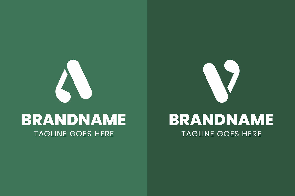 Letter A or V Golf Club Simple Logo, a Branding & Logo Template by Pray Art Design Studio (Photo 2 of 2)
