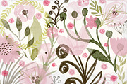 122 Watercolor Photoshop Brushes - M preview 3