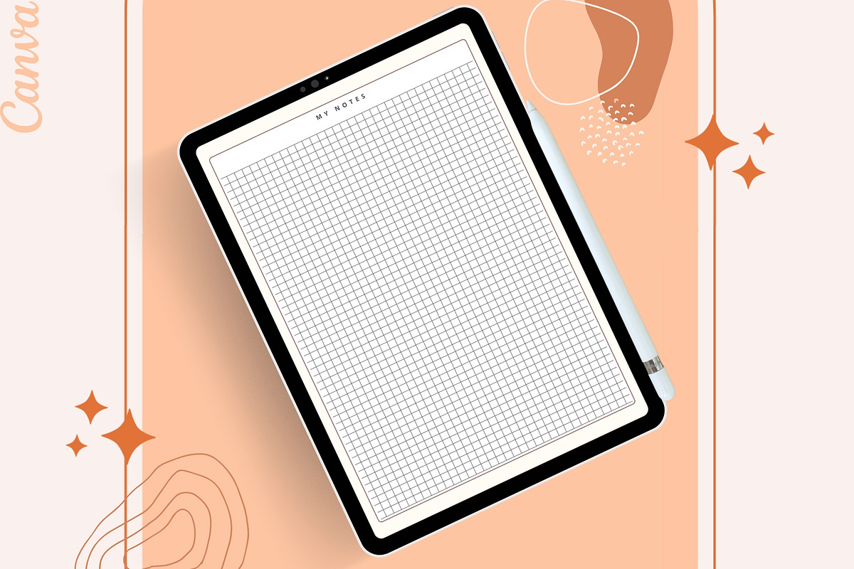Digital Notes Templates | Goodnotes, a Stationery Template by CreativeBundlex (Photo 3 of 10)