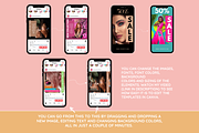 Pastel Boho Instagram Templates, a Social Media Template by SunshineStudioBoutique (Thumbnail 8 of 8)
