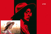Vectograph Photoshop Action, an Action Add-On by Effect-Hub (Thumbnail 8 of 17)