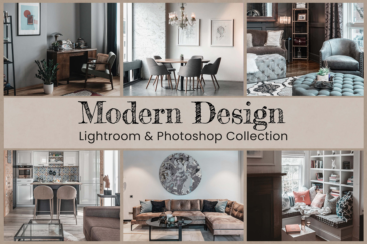 Modern Design Lightroom Photoshop, a Preset Add-On by 3Motional
