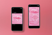 Pink Gradient Mother's Day Flyer Set, a Flyer Template by graphicook (Thumbnail 3 of 3)