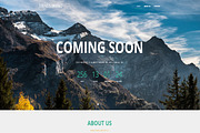 Trends - Coming Soon Template, a Landing Page Template by earthquake (Thumbnail 1 of 4)
