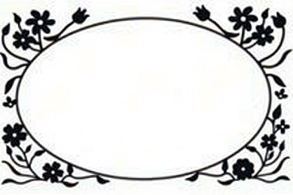 Botanical Frame SVG Collection, an Illustration by yasushie (Photo 4 of 10)