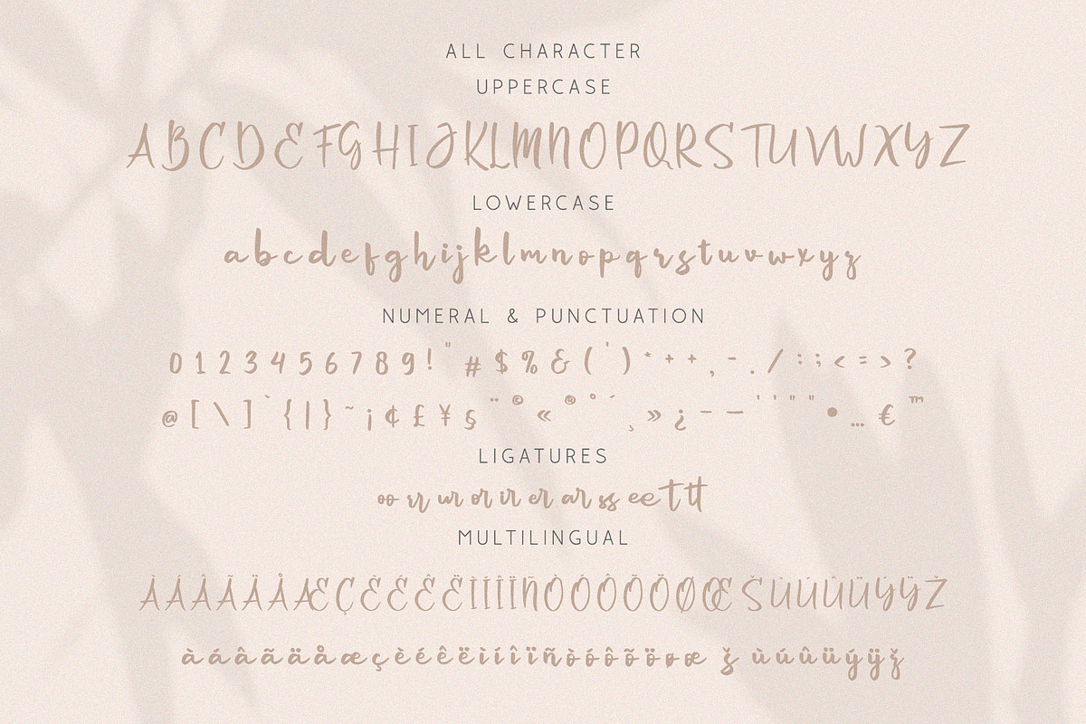 Marlyn - Handwritten Script Font preview 8