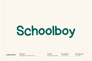 Schoolboy Playful Typeface, a Handwritten Font by alpercakici (Thumbnail 1 of 14)