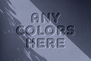 Debossed Cardboard Logo Mockup, a Mockup by Design Squad (Thumbnail 2 of 3)