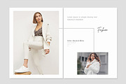 Look Book Fashion Magazine Layout, a Magazine Template by X-Type (Thumbnail 6 of 9)