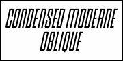 Condensed Moderne JNL, a Sans Serif Font by Jeff Levine Fonts (Thumbnail 4 of 5)