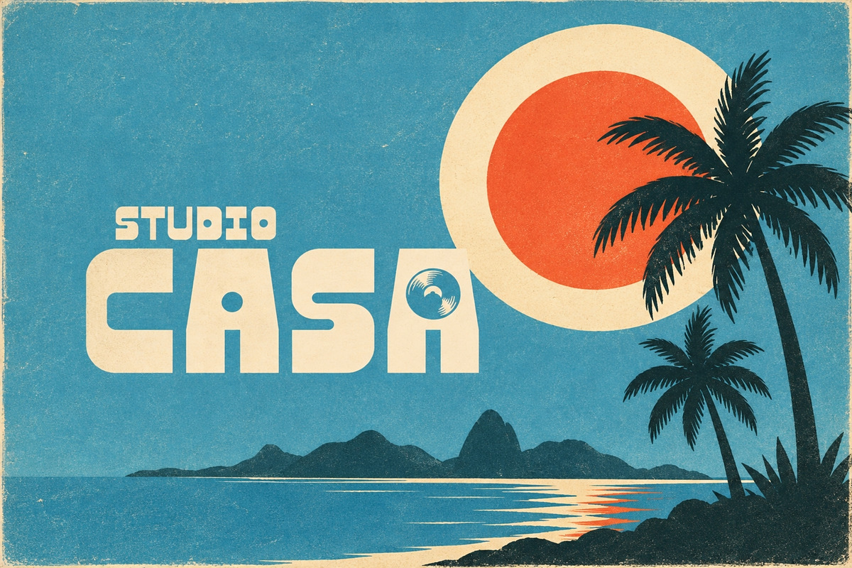 Tropicola - 1970's Brazilian Display, a Sans Serif Font by HipFonts (Photo 5 of 9)