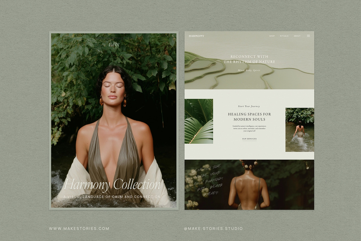 Wellness, Beauty, Nature Aesthetic, a Beauty & Fashion Photo by Make Stories Studio (Photo 13 of 25)
