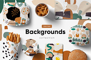 Food Abstract backgrounds & patterns, a Pattern Graphic by kavoon (Thumbnail 1 of 7)