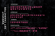 Emencut, a Sans Serif Font by twinstd (Thumbnail 10 of 13)