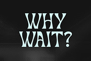 Retro Guns - Display Font Type, a Serif Font by Flawless And Co (Thumbnail 2 of 10)