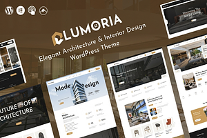 Lumoria - Architect WordPress Theme, a WordPress Template by ThemesRain