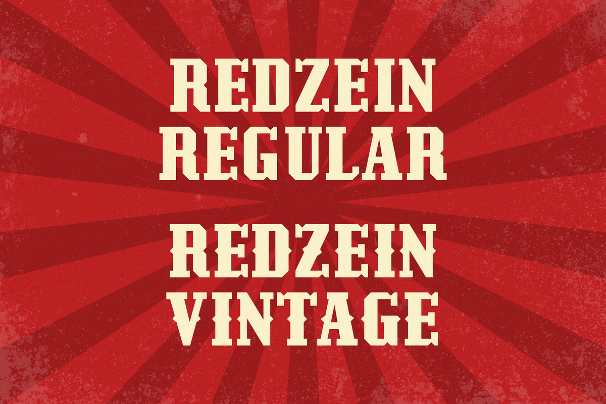 Redzein - Vintage Slab, a Slab Serif Font by Almarkhatype (Photo 9 of 10)
