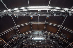 Professional concert lighting rig, a Technology Photo by SkyNext