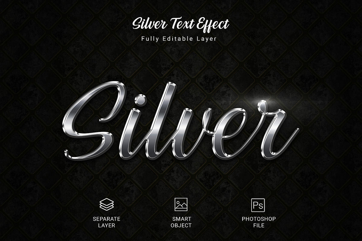 Golden & Silver Text Style Effect, a Layer Style Add-On by zahidhossainalif (Photo 3 of 4)