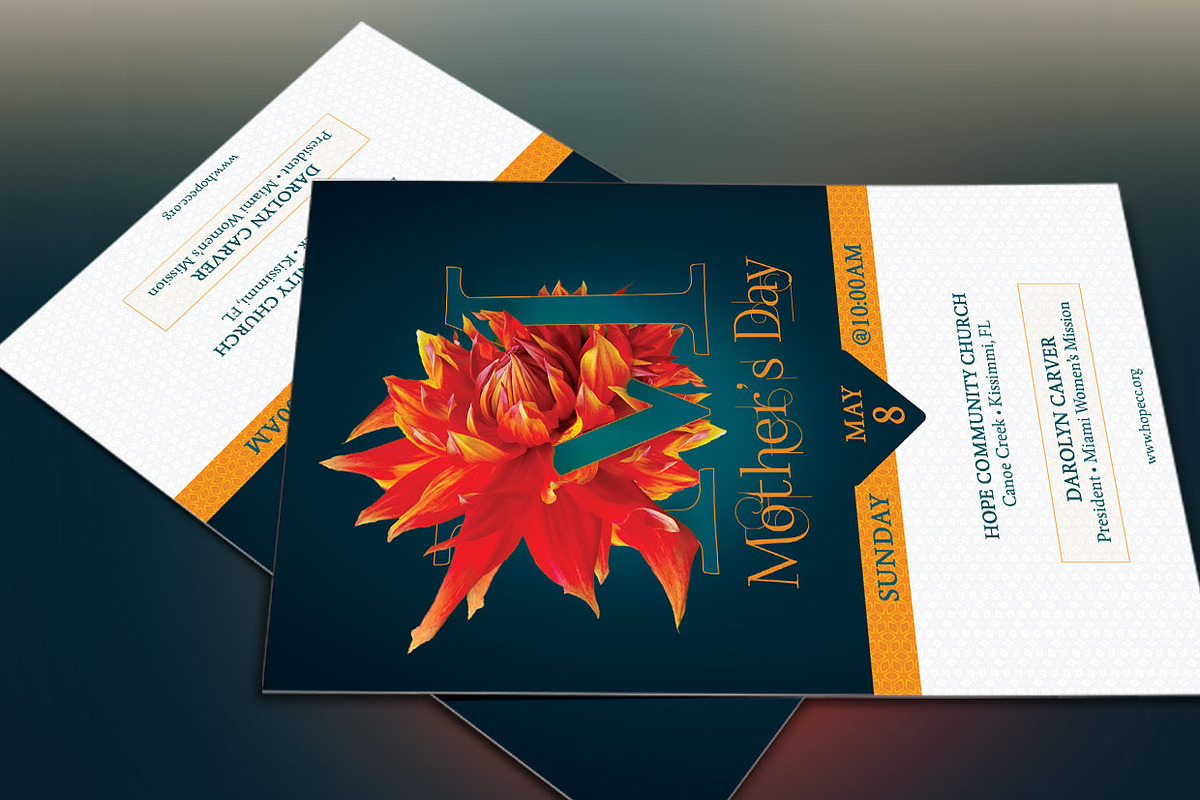 Mothers Day Flyer Template, a Flyer Template by Godserv Designs (Photo 3 of 3)