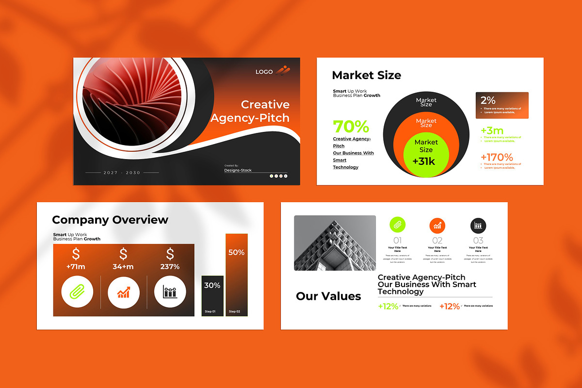 Creative Agency-Pitch Presentation T preview 6