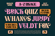 Boogie Soul Typeface, a Serif Font by alit design (Thumbnail 12 of 18)